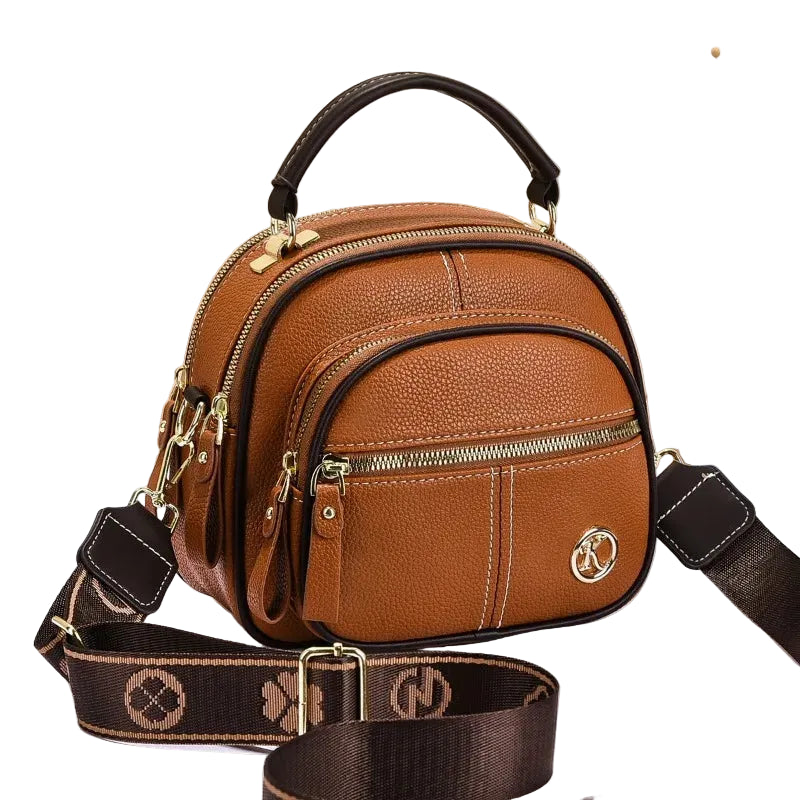 Bolso Femenino Auréva – Elegancia Premium en Cuero PU con Correa de Hombro y Bandolera