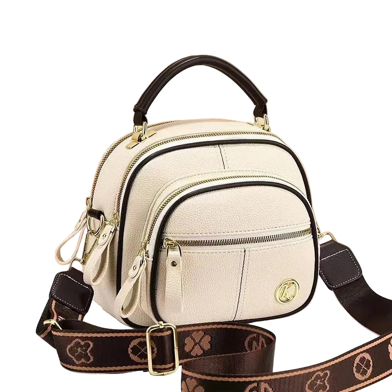 Bolso Femenino Auréva – Elegancia Premium en Cuero PU con Correa de Hombro y Bandolera