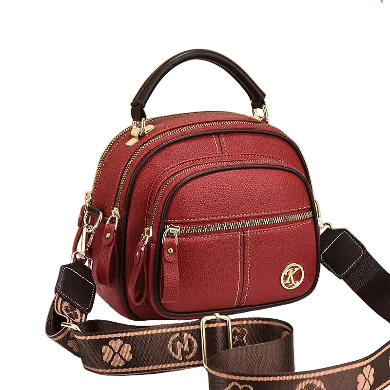 Bolso Femenino Auréva – Elegancia Premium en Cuero PU con Correa de Hombro y Bandolera