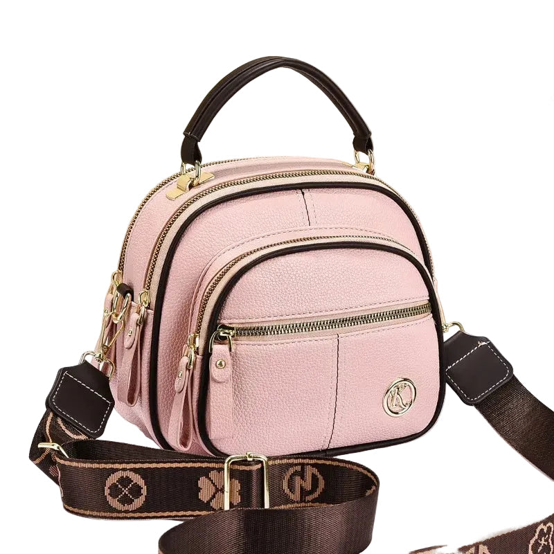 Bolso Femenino Auréva – Elegancia Premium en Cuero PU con Correa de Hombro y Bandolera